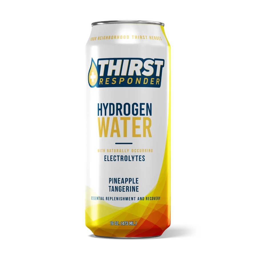 Thirst Responder 16oz Hydrogen Water with 4 Colloids and Electrolytes - 6 Flavors (Case of 24)