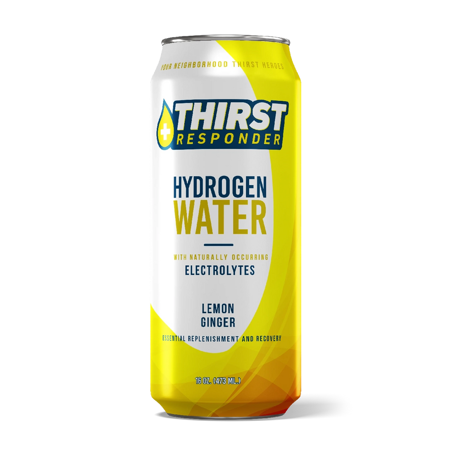 Thirst Responder 16oz Hydrogen Water with 4 Colloids and Electrolytes - 6 Flavors (Case of 24)
